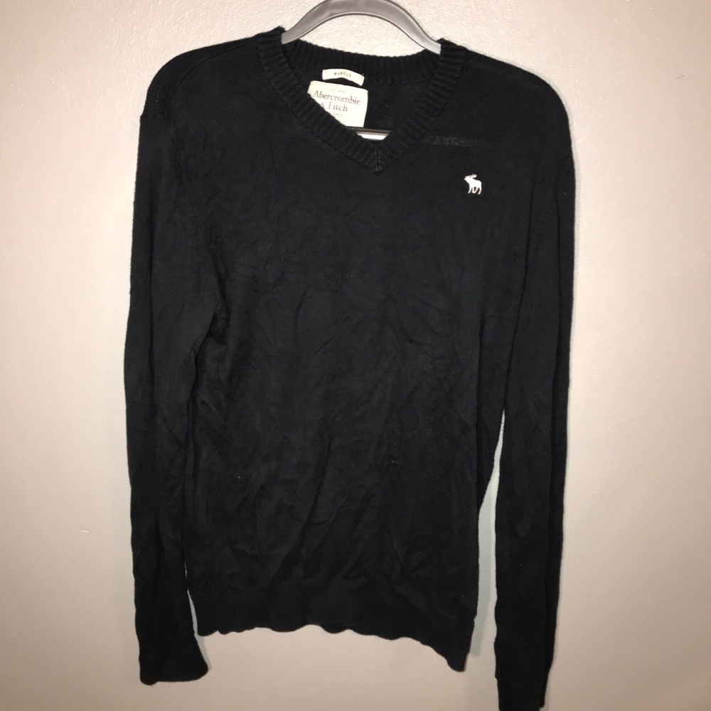 Navy Blue Abercrombie & Fitch sweater